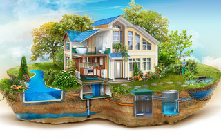 сооружение водоснабжение дом