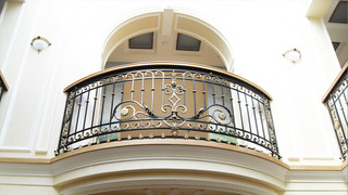 кованые ограждение балкон